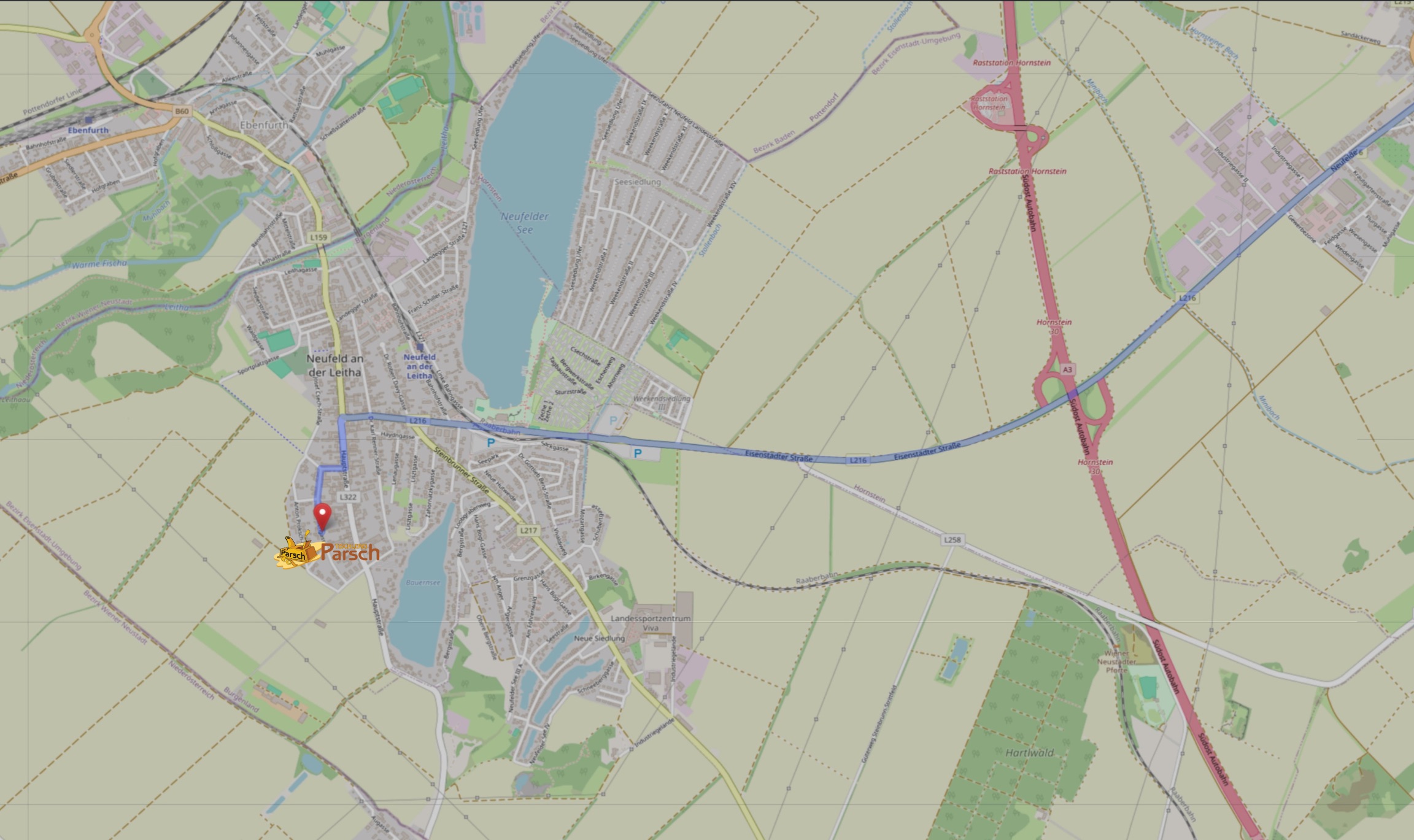 Anfahrtsplan